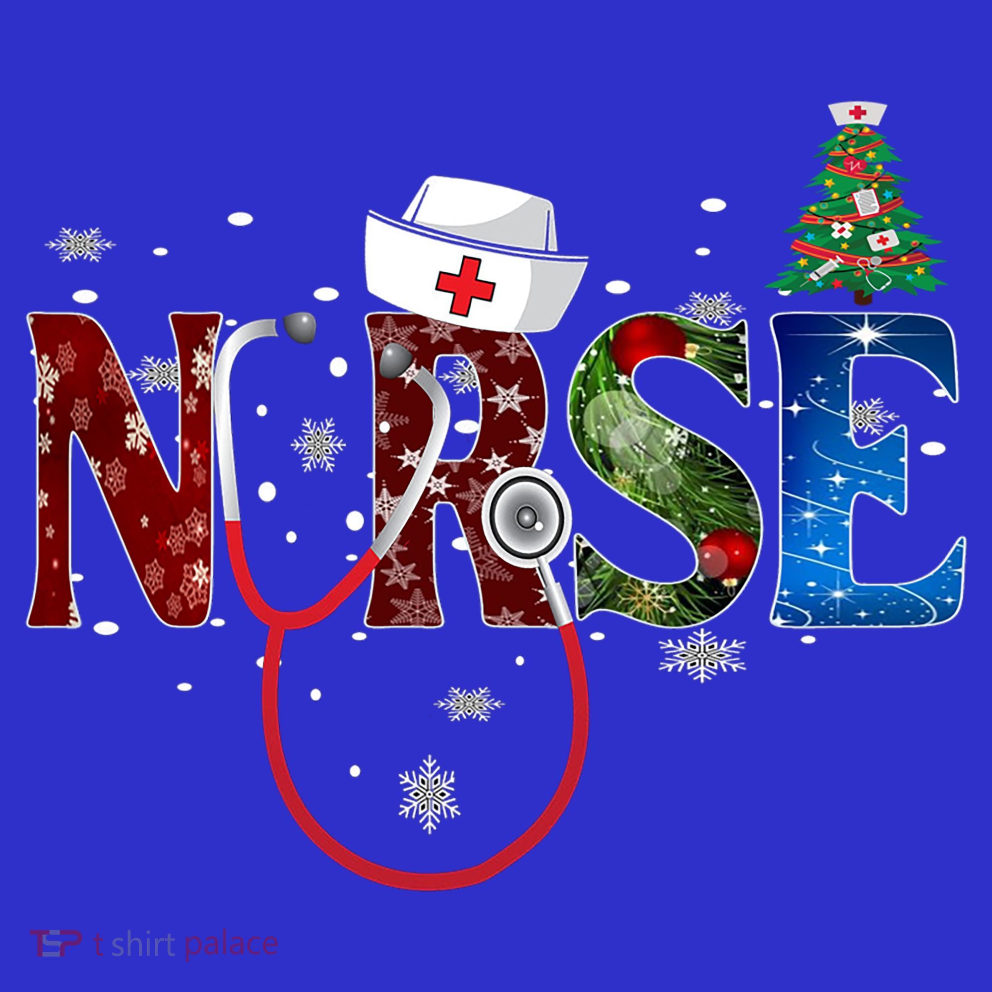 Nurse Stethoscope Christmas Tree Decor Gift Polo