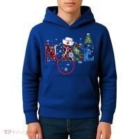 Nurse Stethoscope Christmas Tree Decor Gift Kids Hoodie thumb 4
