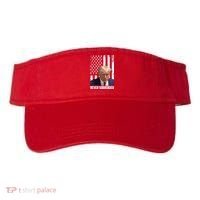 Never Surrender Donald Trump American Flag Mugshot Visor thumb 0