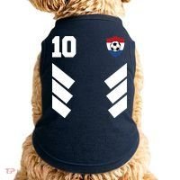 Netherlands Soccer Dutch Football 10 Doggie Tank thumb 0