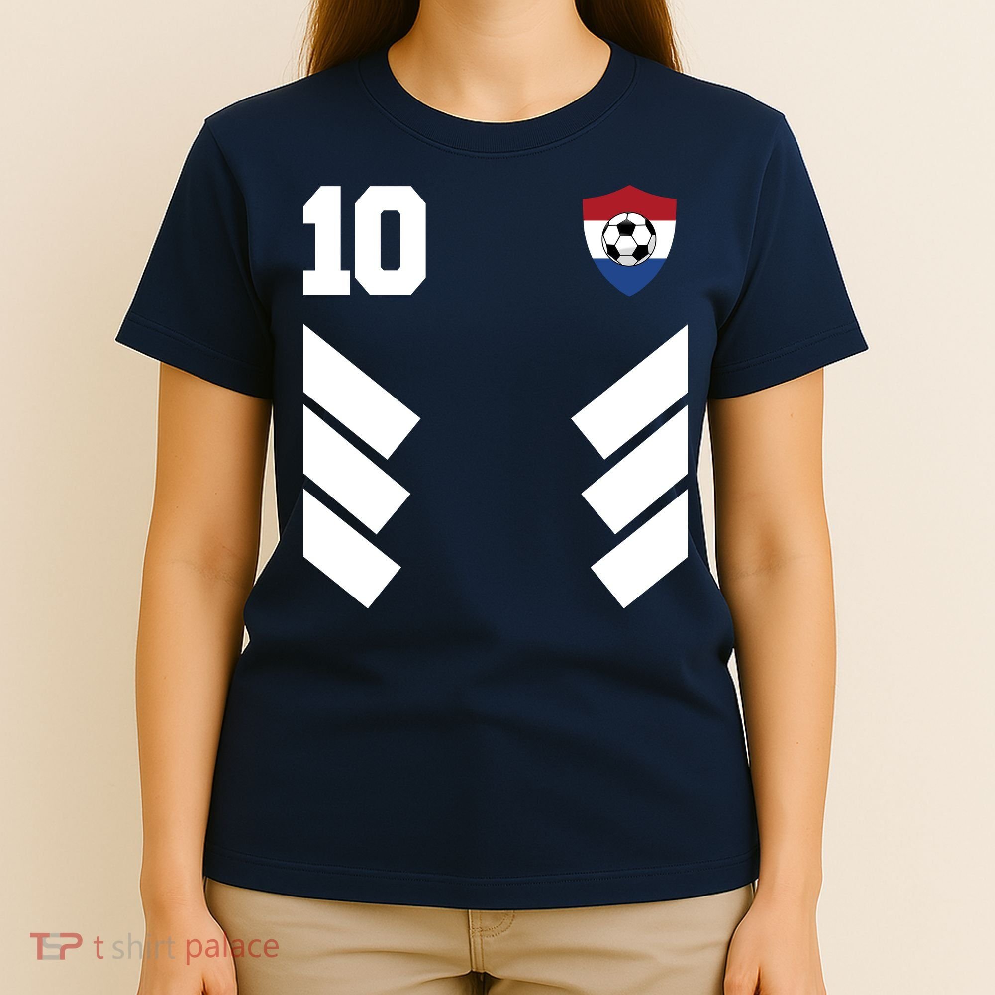Netherlands Soccer Dutch Football 10 T-Shirt