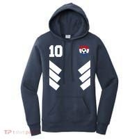 Netherlands Soccer Dutch Football 10 Women's Hoodie thumb 0