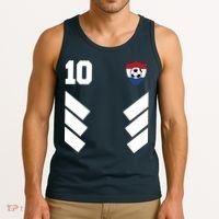 Netherlands Soccer Dutch Football 10 Tank Top thumb 3