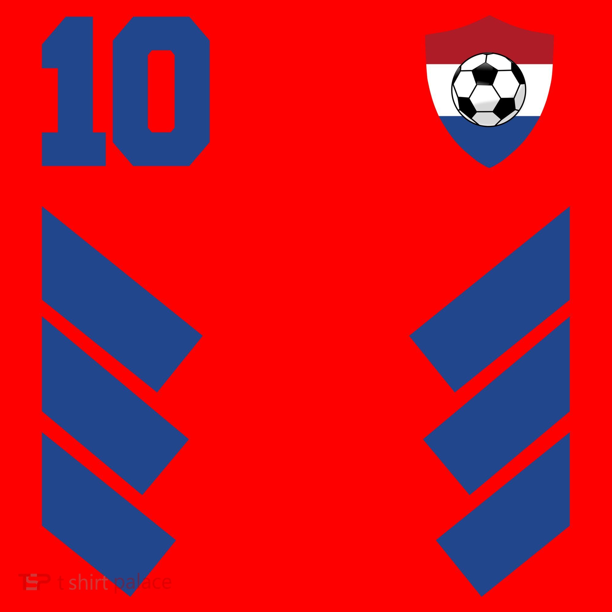 Netherlands Soccer Dutch Football 10 Santa Hat