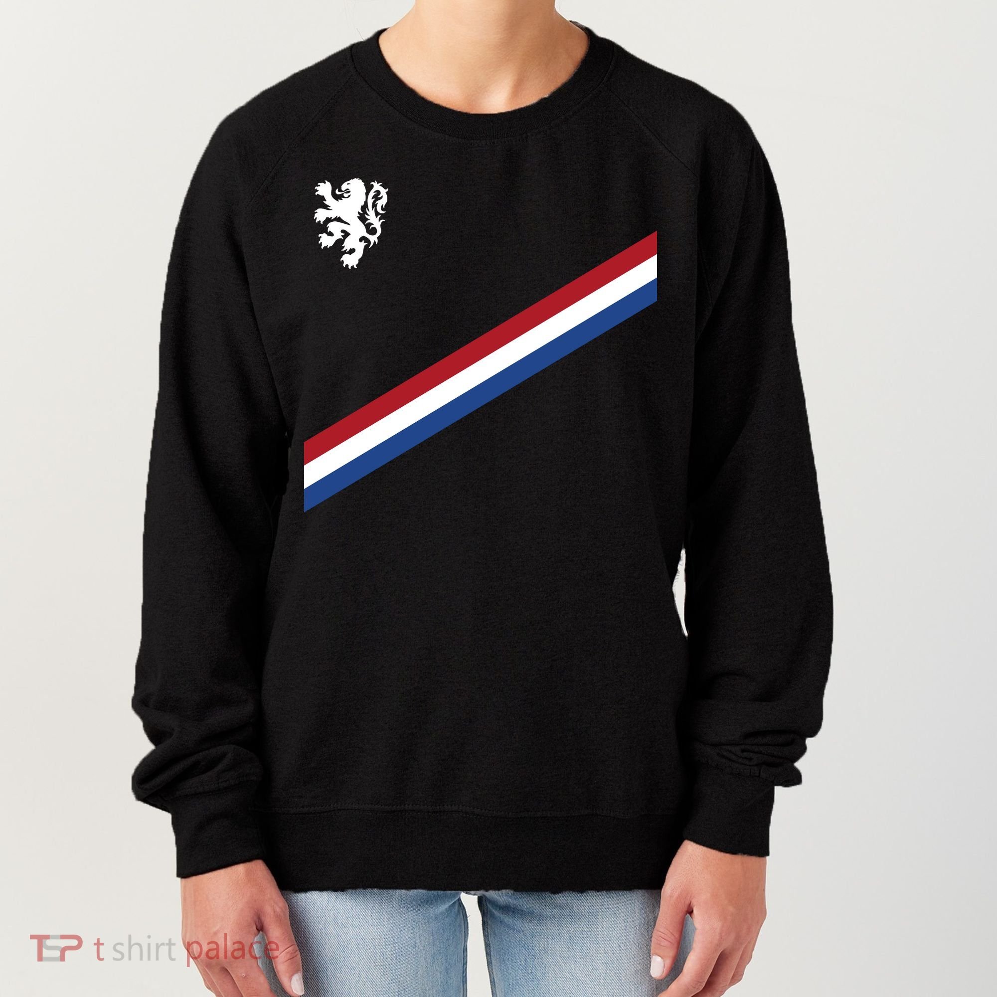 Netherlands Soccer Dutch Logo Flag Women's Sweatshirt
