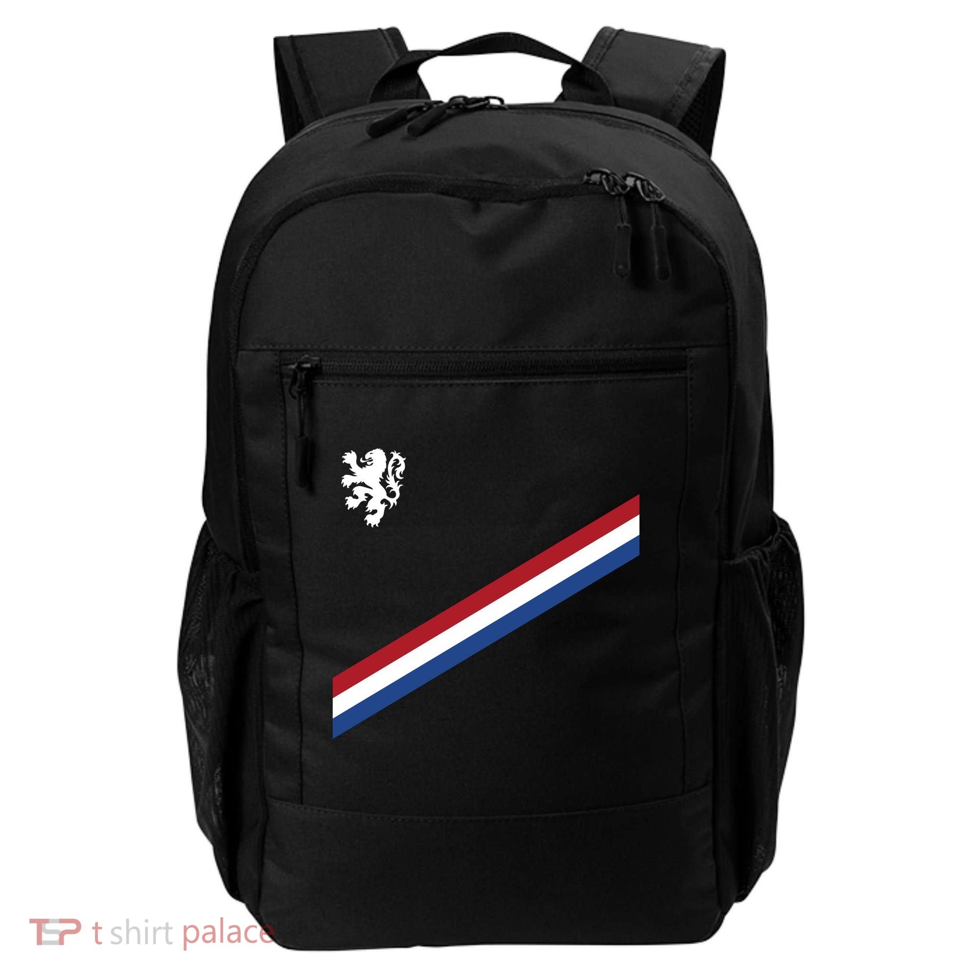 Netherlands Soccer Dutch Logo Flag Backpack