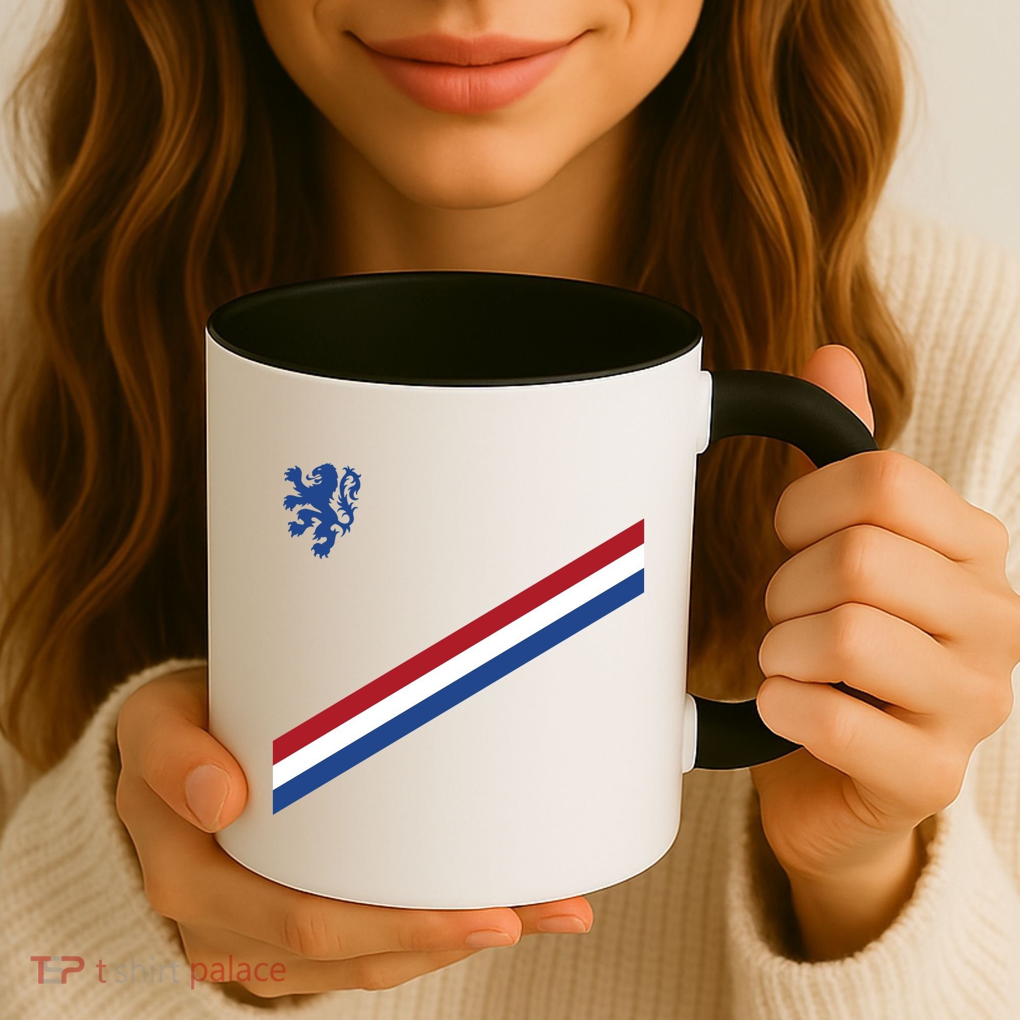 Netherlands Soccer Dutch Logo Flag Coffee Mug