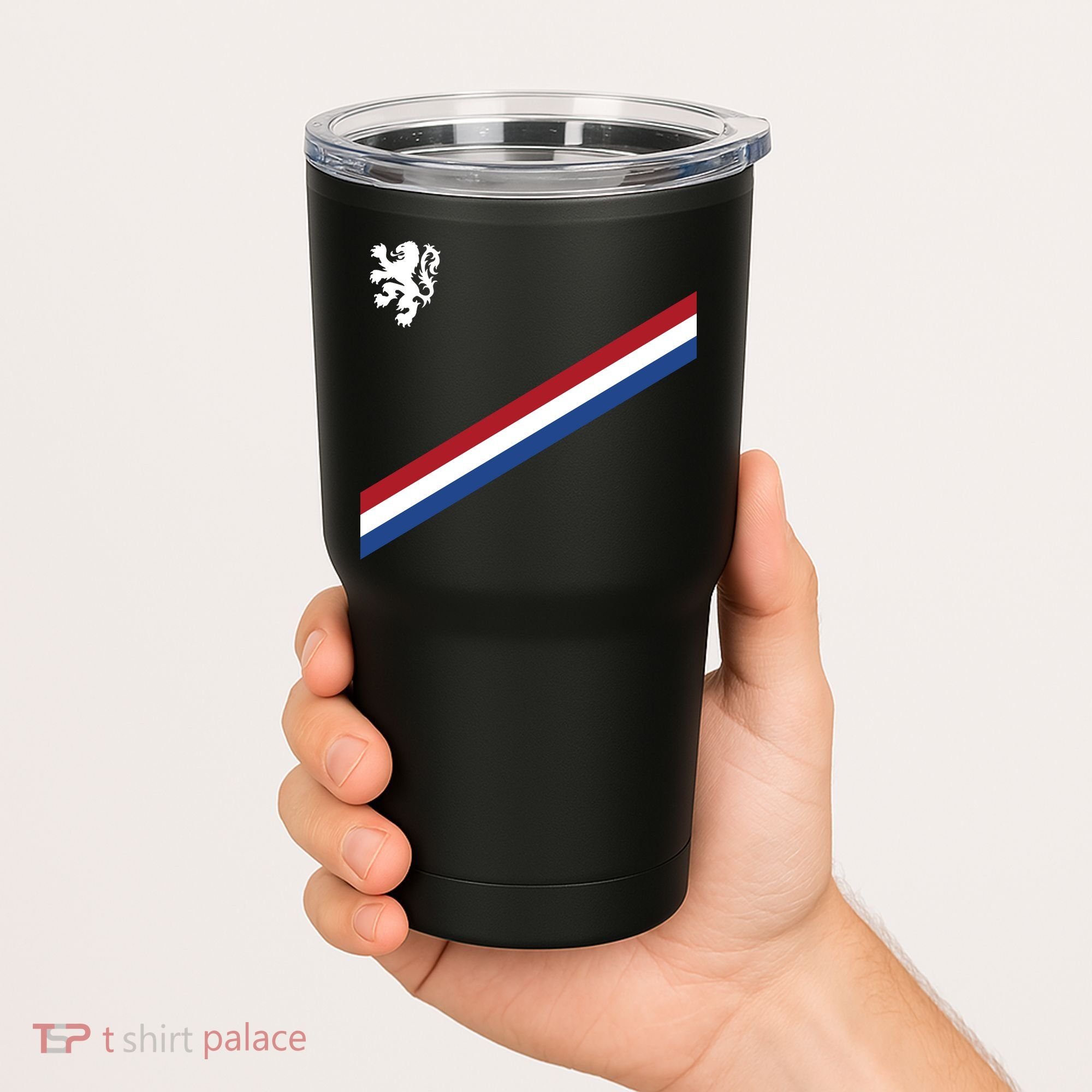 Netherlands Soccer Dutch Logo Flag Tumbler