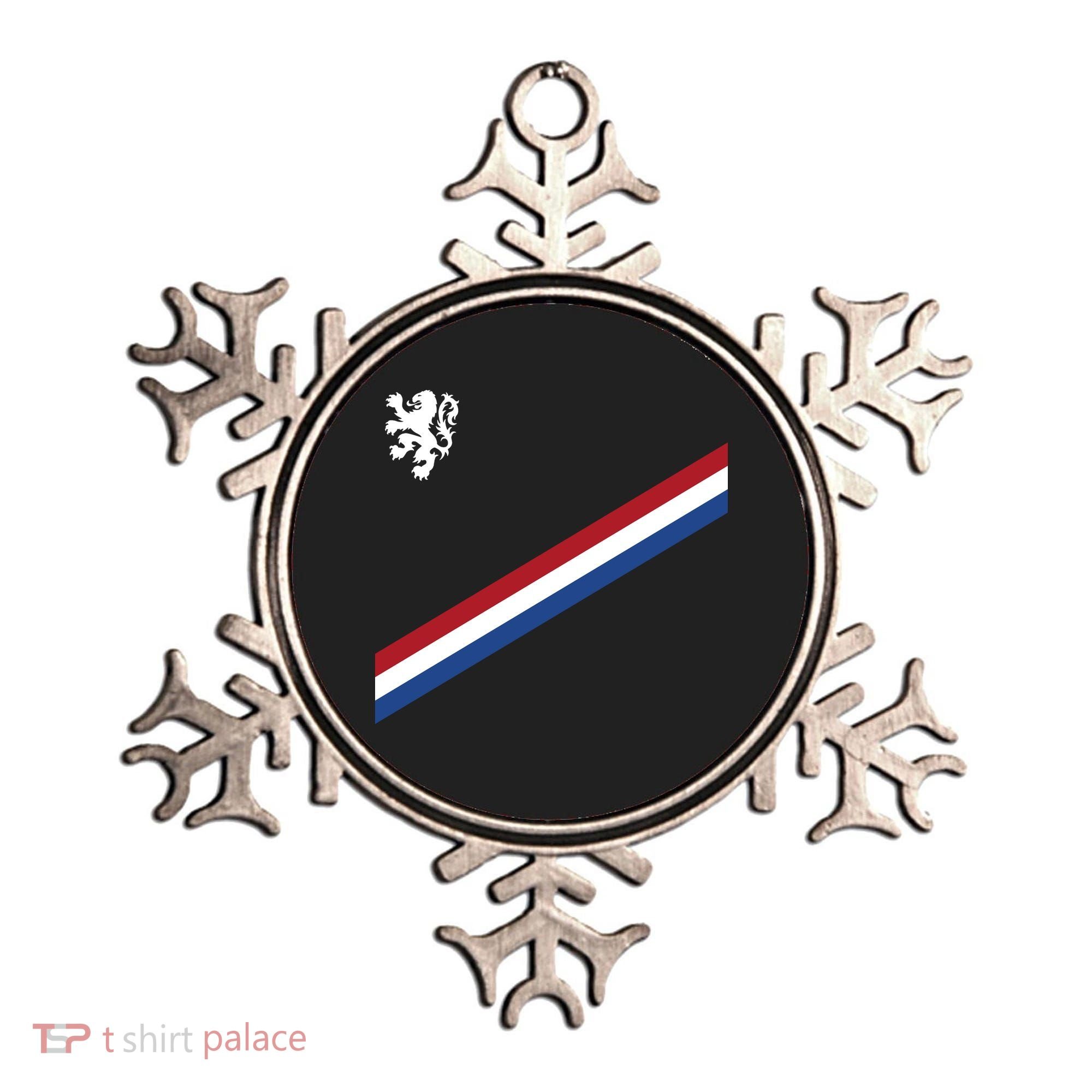 Netherlands Soccer Dutch Logo Flag Ornament