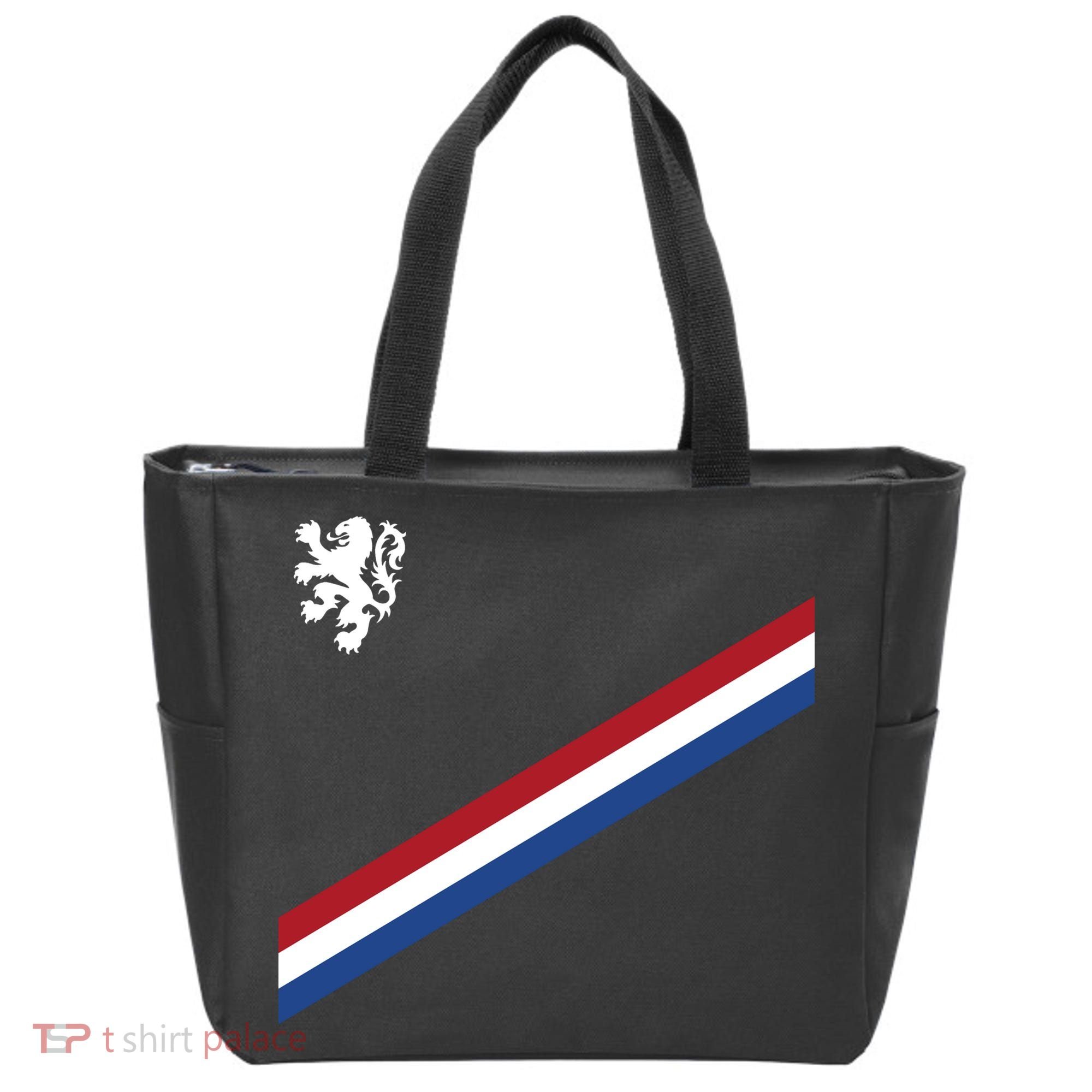 Netherlands Soccer Dutch Logo Flag Tote Bag