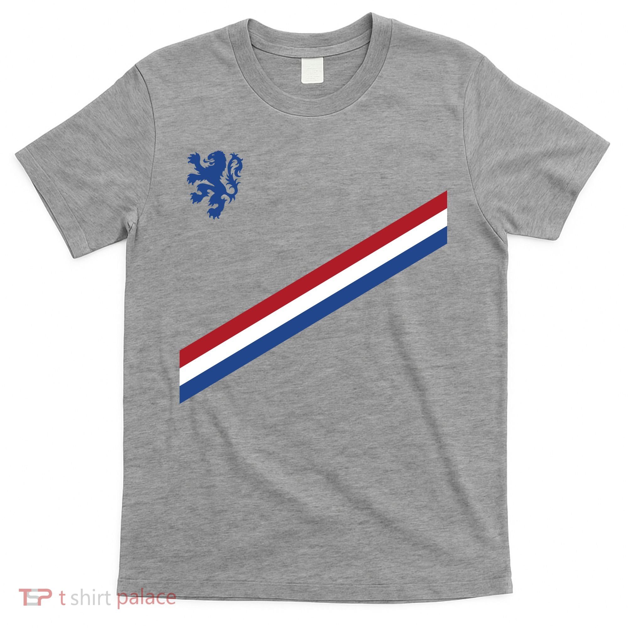 Netherlands Soccer Dutch Logo Flag T-Shirt