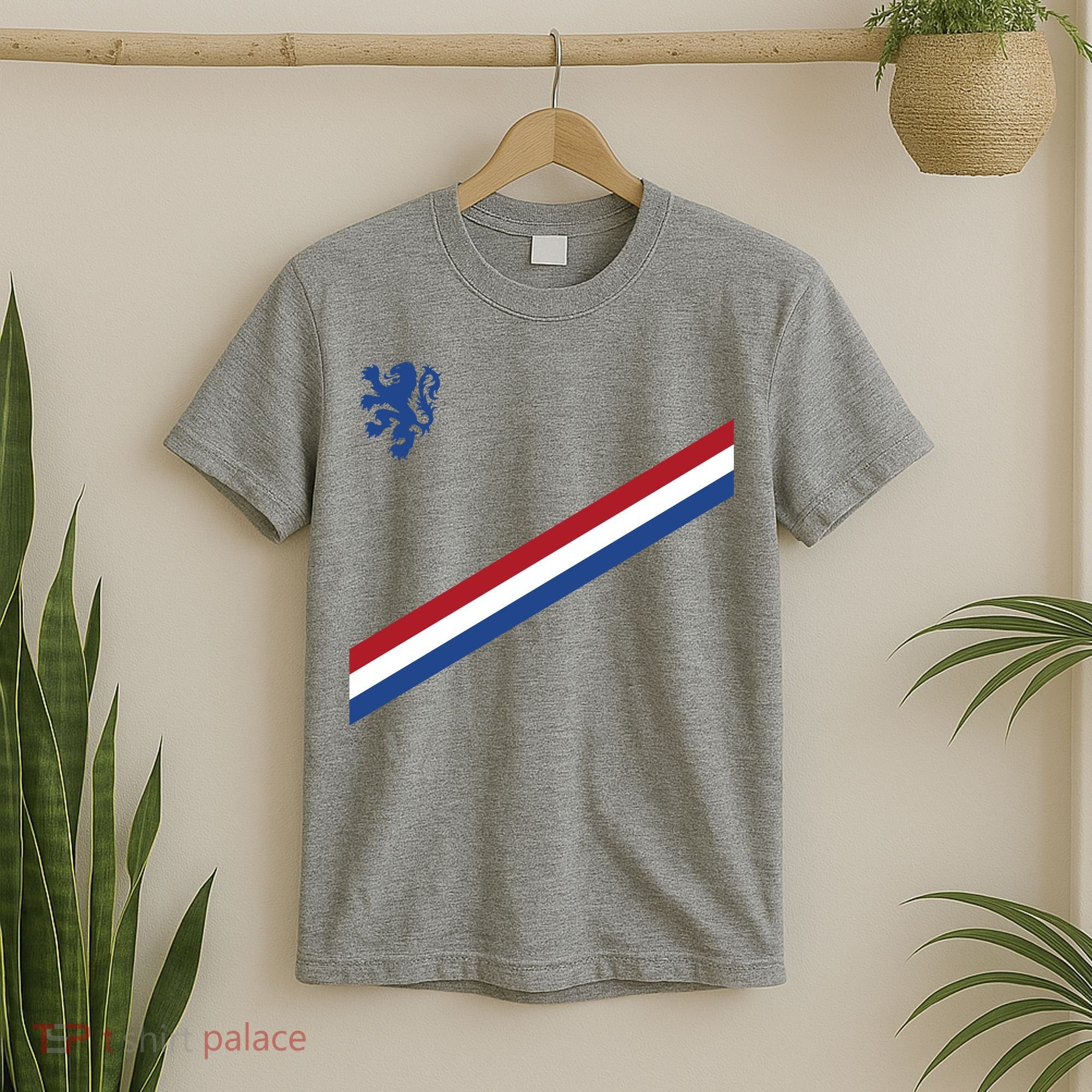 Netherlands Soccer Dutch Logo Flag T-Shirt