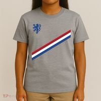 Netherlands Soccer Dutch Logo Flag T-Shirt thumb 4