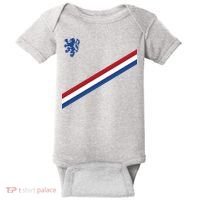 Netherlands Soccer Dutch Logo Flag Baby Bodysuit thumb 0