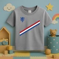 Netherlands Soccer Dutch Logo Flag Toddler T-Shirt thumb 3