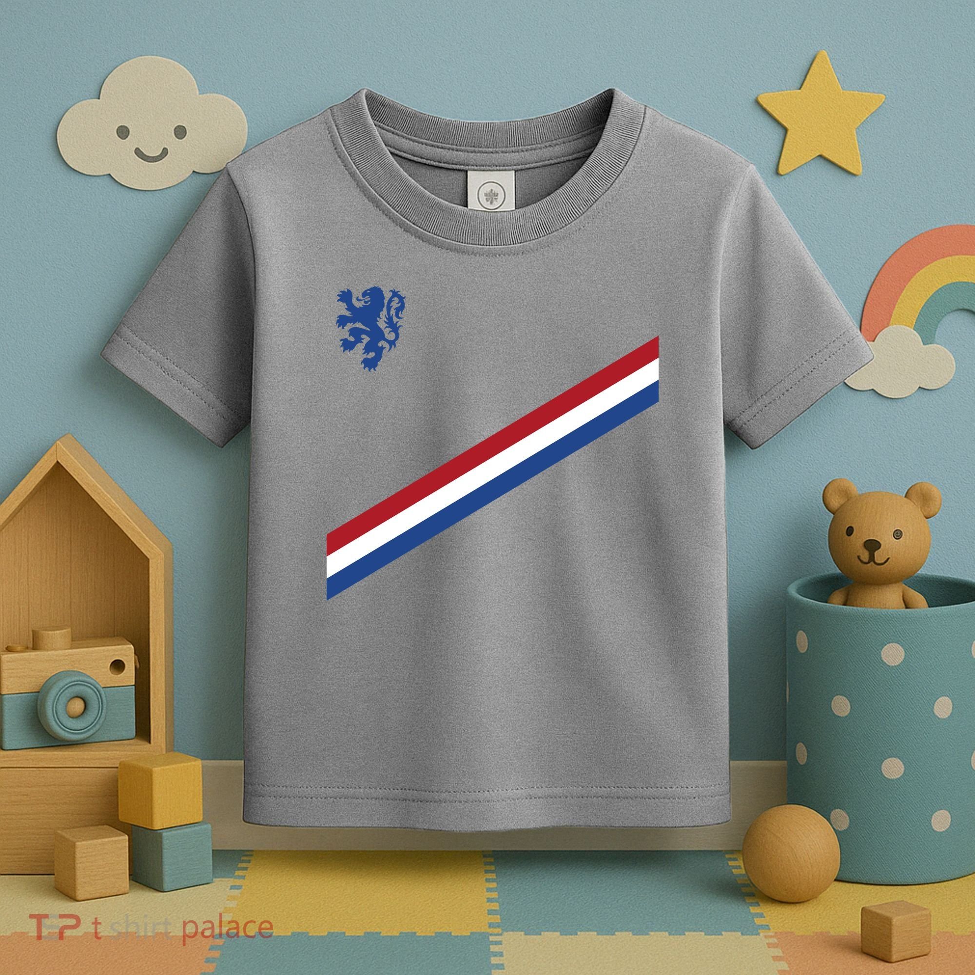 Netherlands Soccer Dutch Logo Flag Toddler T-Shirt
