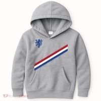Netherlands Soccer Dutch Logo Flag Kids Hoodie thumb 0