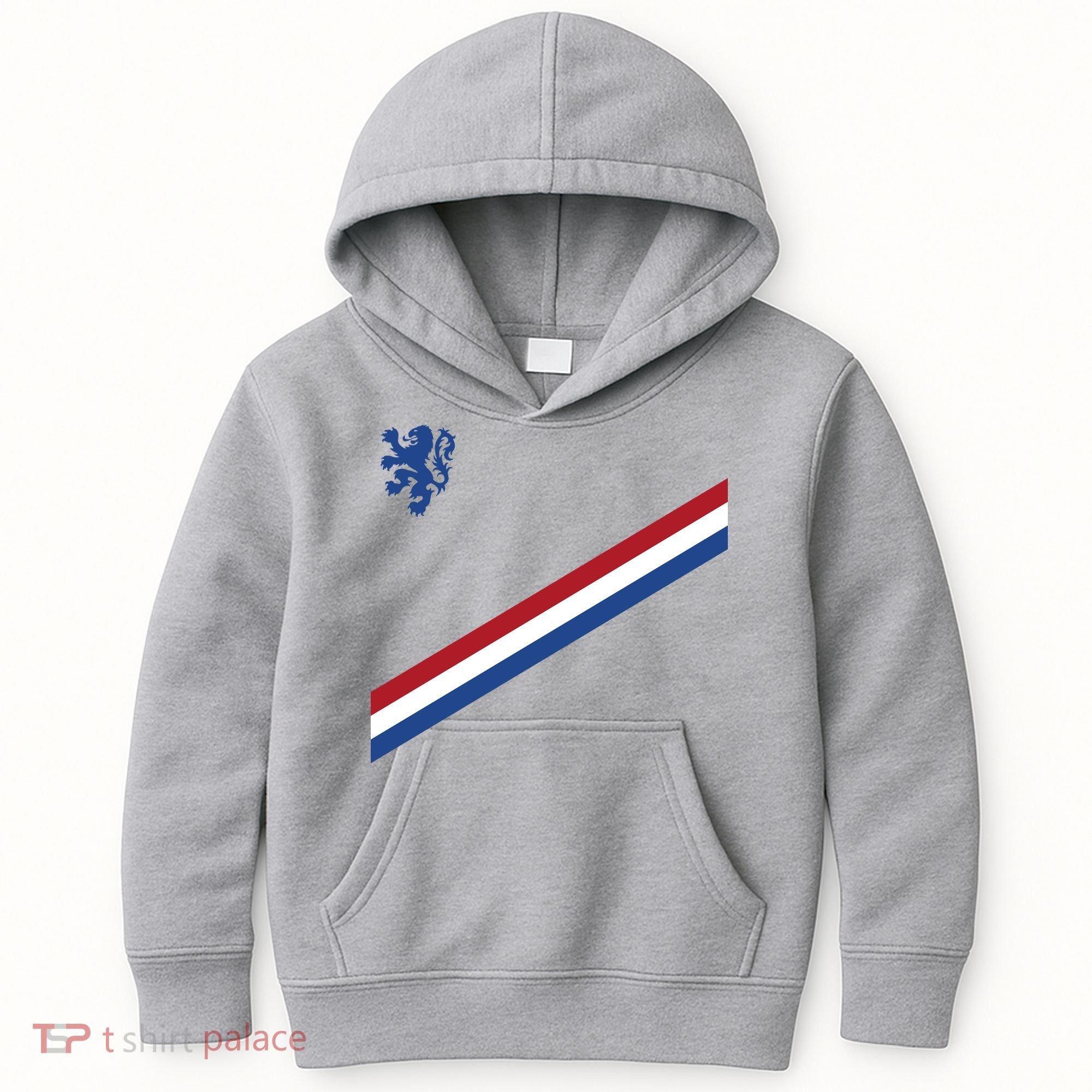 Netherlands Soccer Dutch Logo Flag Kids Hoodie