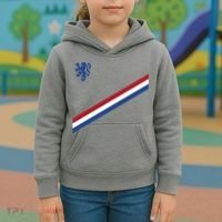 Netherlands Soccer Dutch Logo Flag Kids Hoodie thumb 3