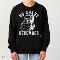 No Shave December Santa Claus Funny Holiday Women's Sweatshirt thumb 0