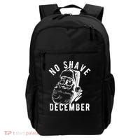 No Shave December Santa Claus Funny Holiday Backpack thumb 0
