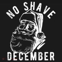 No Shave December Santa Claus Funny Holiday Toddler Hoodie thumb 2