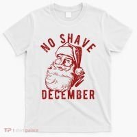 No Shave December Santa Claus Funny Holiday T-Shirt thumb 0