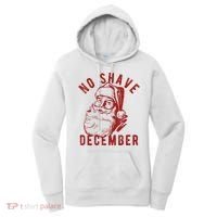 No Shave December Santa Claus Funny Holiday Women's Hoodie thumb 0