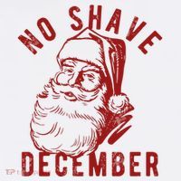 No Shave December Santa Claus Funny Holiday Women's Hoodie thumb 2