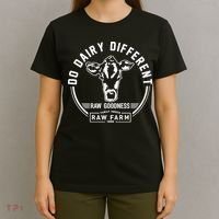Nicole Shanahan Do Dairy Different Raw Goodness Raw Farm T-Shirt thumb 4