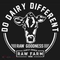 Nicole Shanahan Do Dairy Different Raw Goodness Raw Farm Women's Hoodie thumb 2