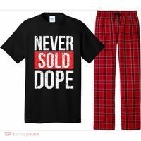 Never Sold Dope Hustler Urban Hip Hop Rap Gift Pajama Set thumb 0