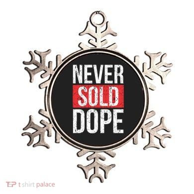 Never Sold Dope Hustler Urban Hip Hop Rap Gift Ornament