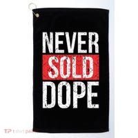 Never Sold Dope Hustler Urban Hip Hop Rap Gift Golf Towel thumb 0