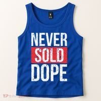 Never Sold Dope Hustler Urban Hip Hop Rap Gift Tank Top thumb 2