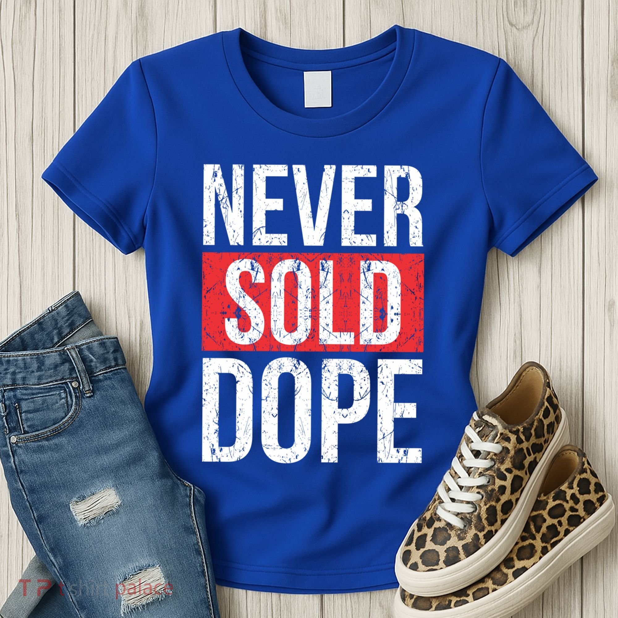 Never Sold Dope Hustler Urban Hip Hop Rap Gift Women's T-Shirt