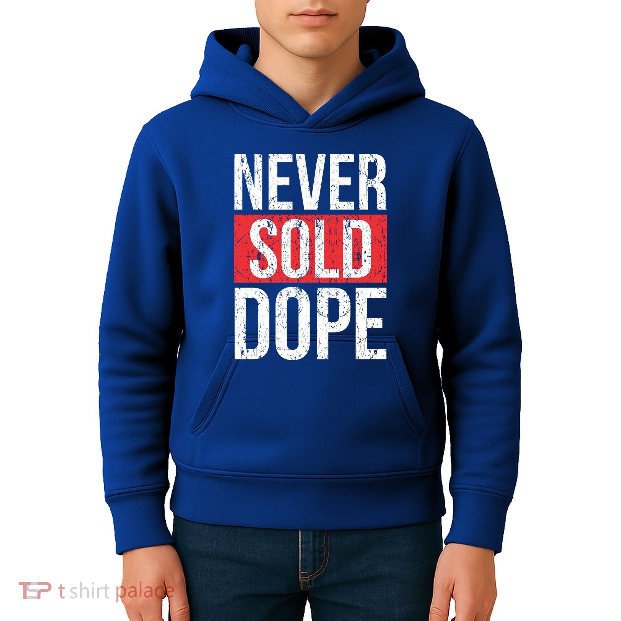 Never Sold Dope Hustler Urban Hip Hop Rap Gift Kids Hoodie