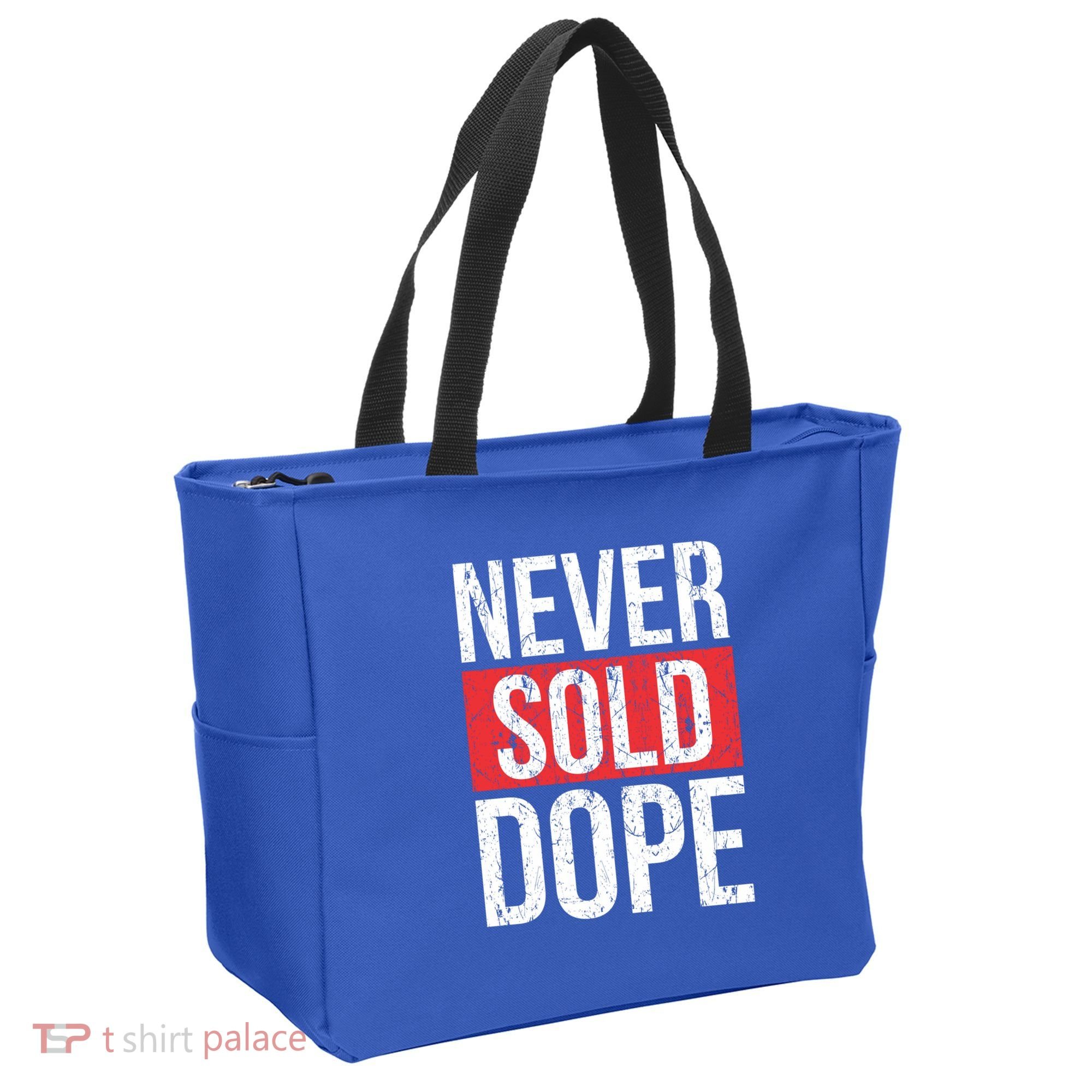 Never Sold Dope Hustler Urban Hip Hop Rap Gift Tote Bag