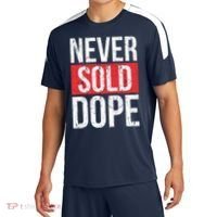 Never Sold Dope Hustler Urban Hip Hop Rap Gift Sport-Tek Competitor United Soccer Jersey thumb 0