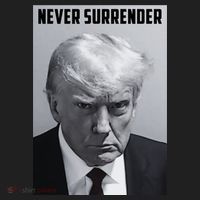Never Surrender Donald Trump Mugshot Hat thumb 2