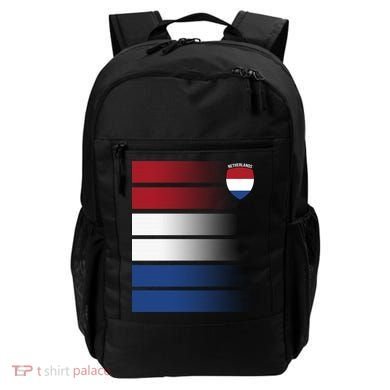 Netherlands Soccer Fan Team Jersey Backpack