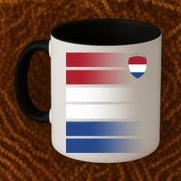 Netherlands Soccer Fan Team Jersey Coffee Mug thumb 2