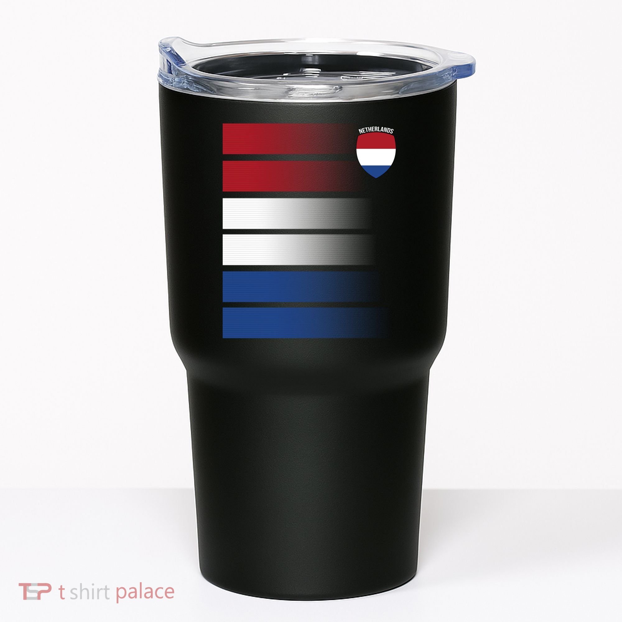 Netherlands Soccer Fan Team Jersey Tumbler