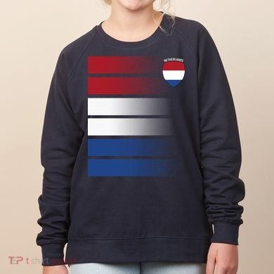 Netherlands Soccer Fan Team Jersey Women's Sweatshirt