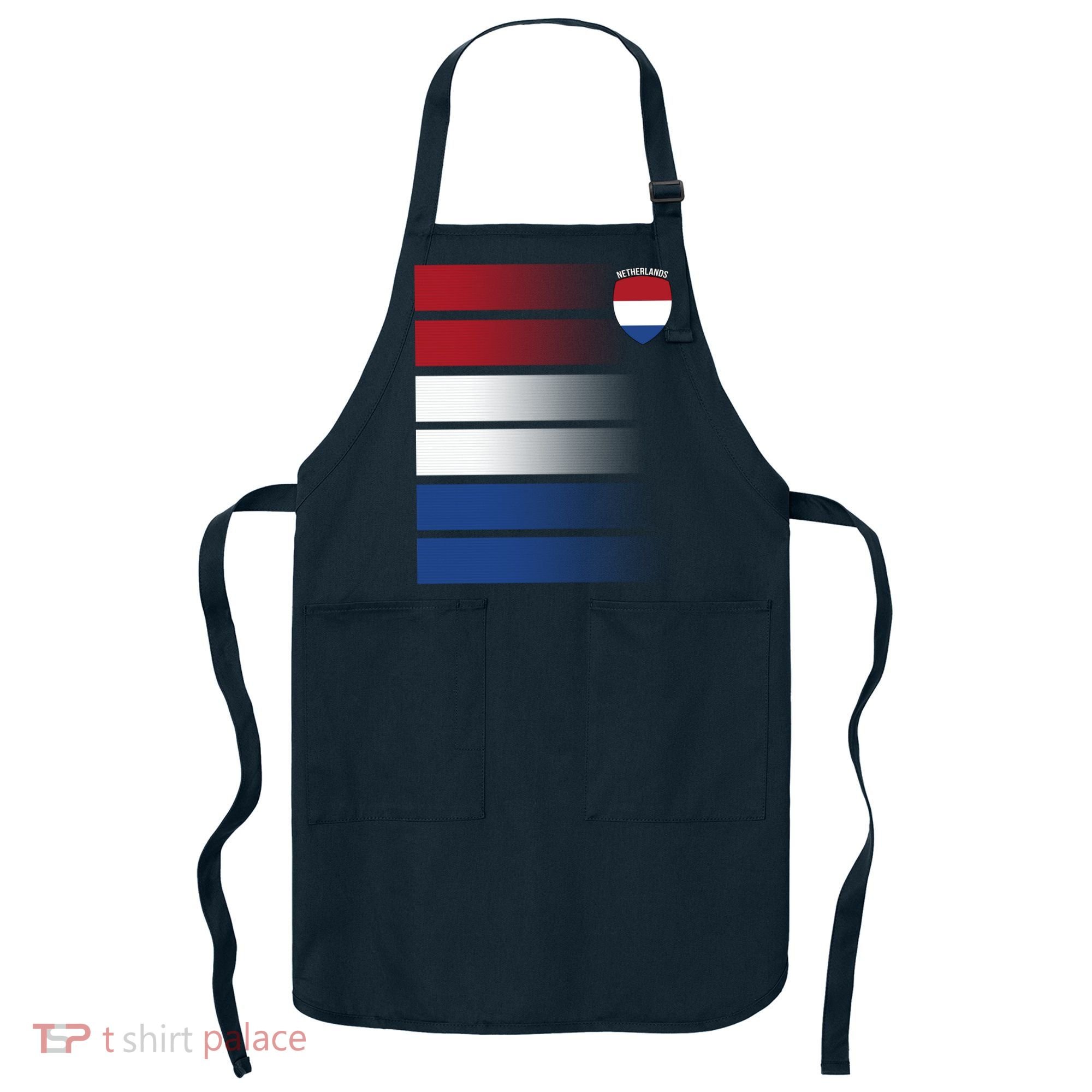 Netherlands Soccer Fan Team Jersey Apron