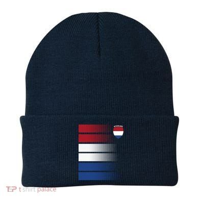 Netherlands Soccer Fan Team Jersey Beanie