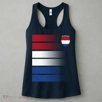 Netherlands Soccer Fan Team Jersey Women's Tank Top thumb 3