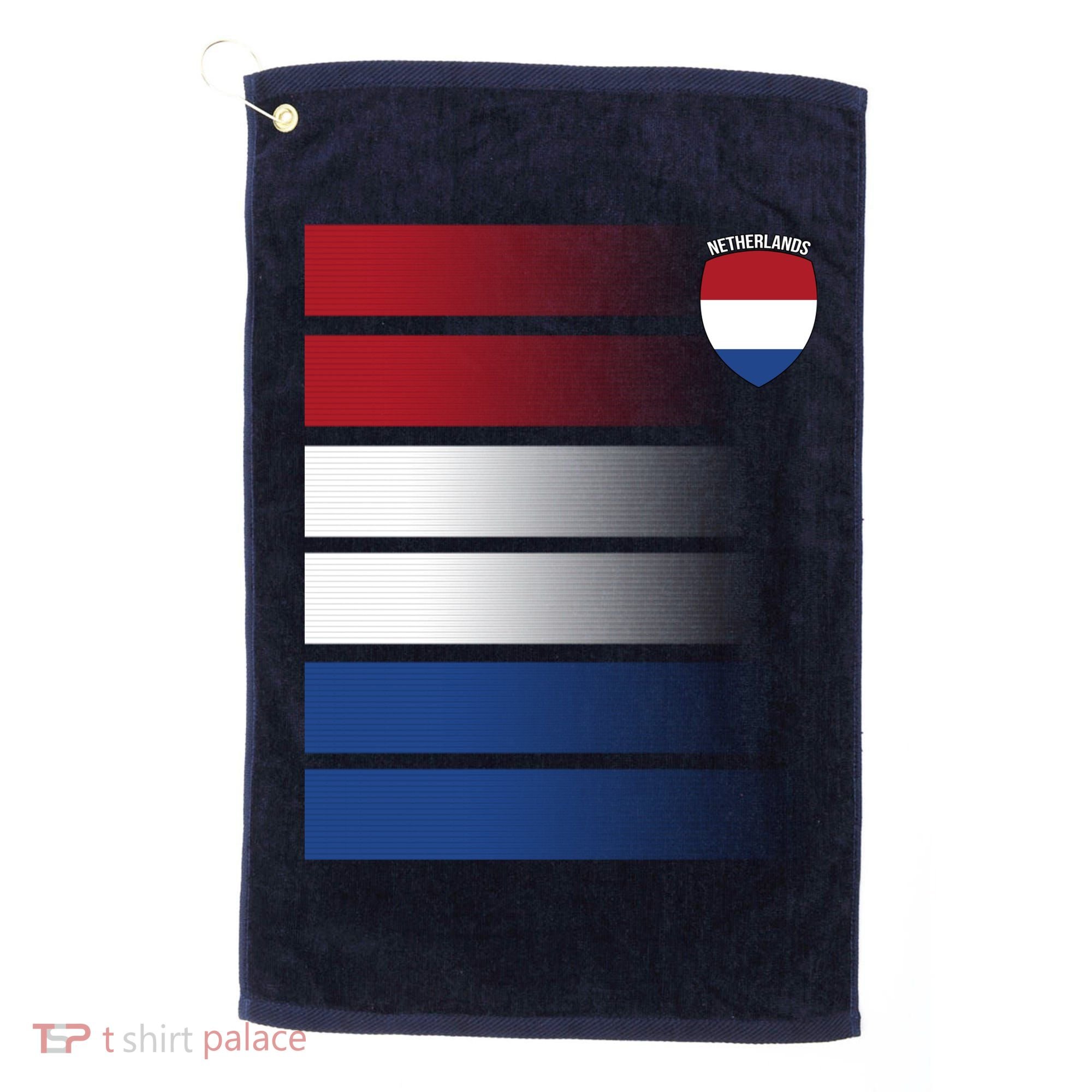 Netherlands Soccer Fan Team Jersey Golf Towel