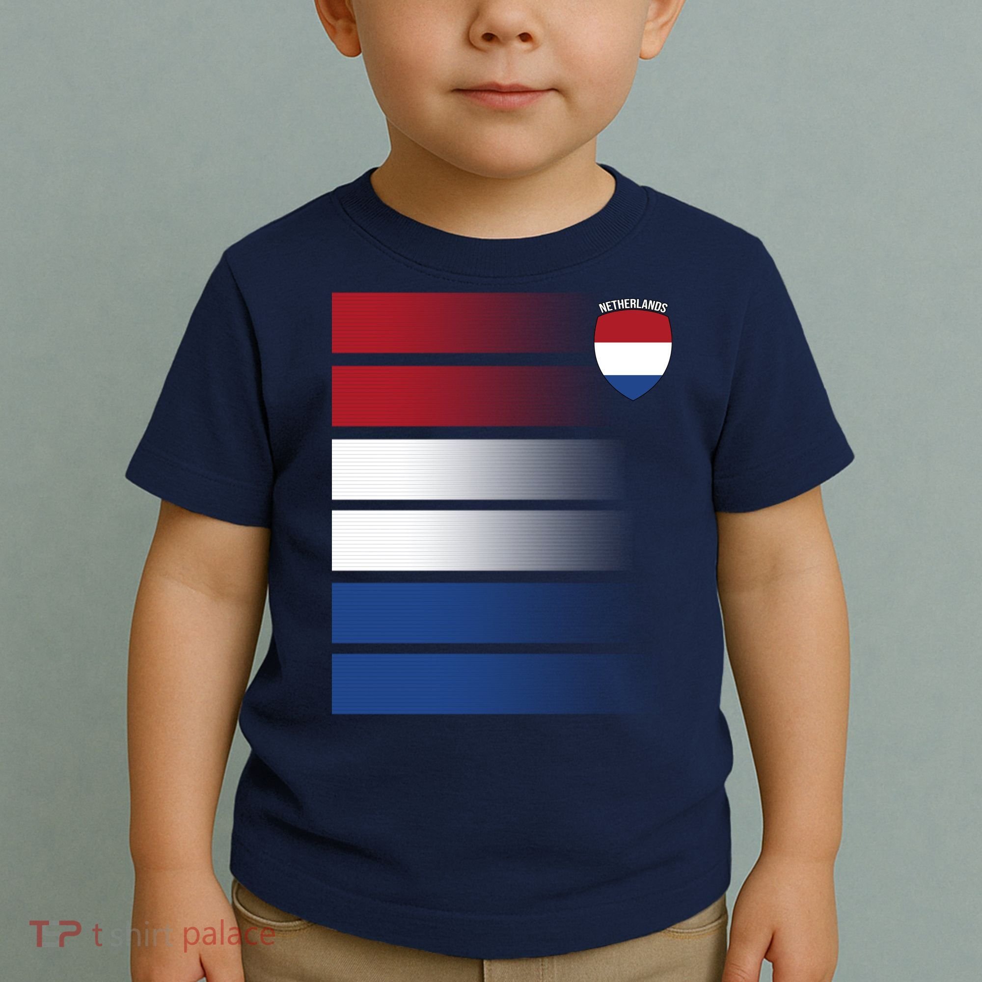 Netherlands Soccer Fan Team Jersey Toddler T-Shirt