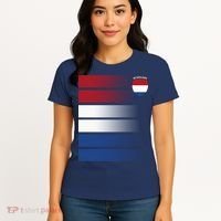 Netherlands Soccer Fan Team Jersey Women's T-Shirt thumb 4